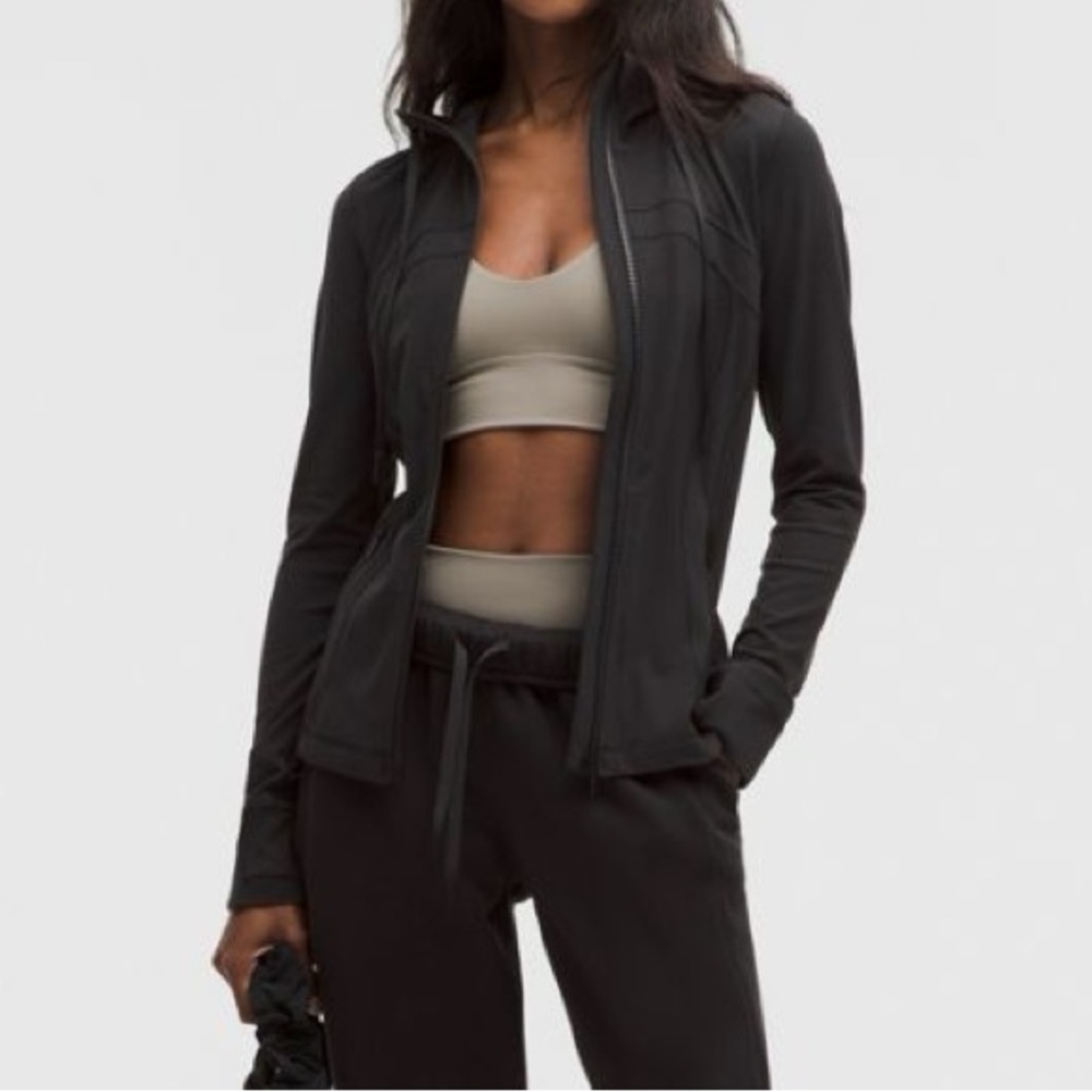 🍋Lululemon Define Hooded Jacket Nulu Black size 6